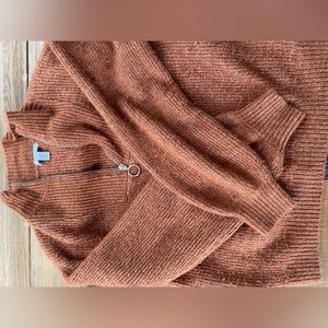 Half zip sweater